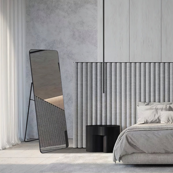 Latitude Run® Full Length Mirror Stainless Steel Floor Mirrors Wayfair.ca